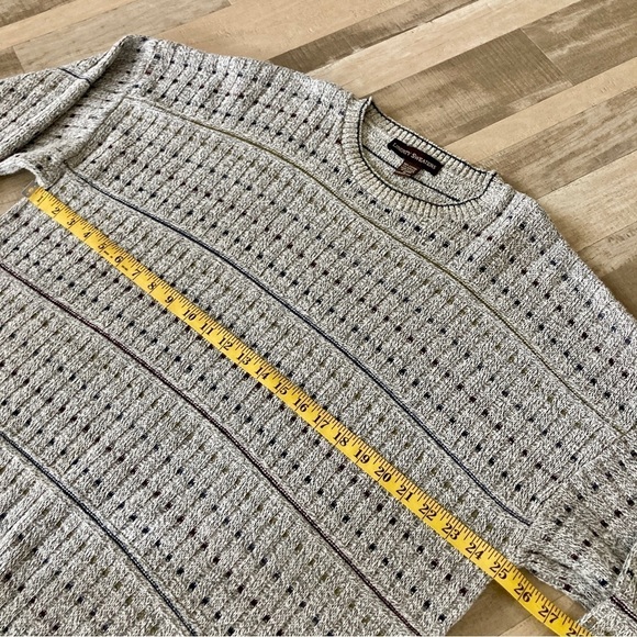 Vintage Oversized Cable Knit Grandpa Sweater - Picture 8 of 12